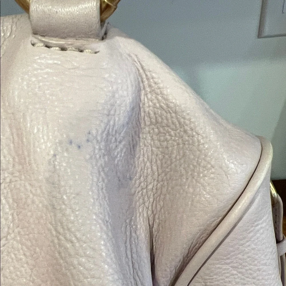 J Crew Leather Grey and Orange Women's Bag - Picture 6 of 12